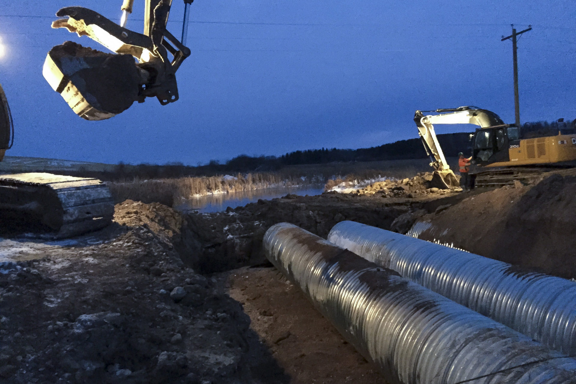 Valley River First Nation Drainage and Culvert Install